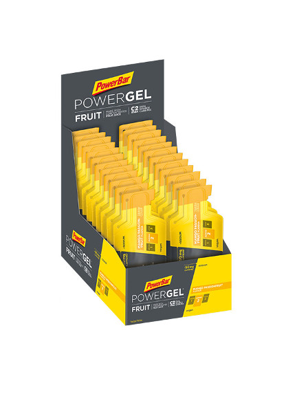 PowerGel gelis sportuojantiems (mangų-pasiflorų skonio) 41g.